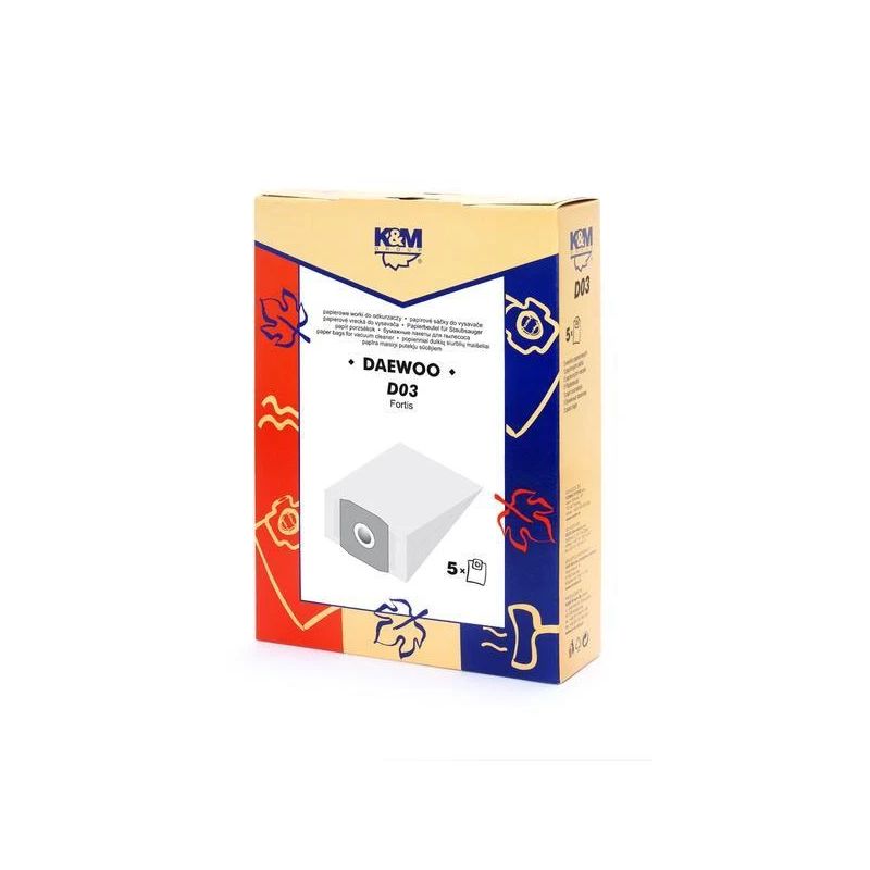 Maisi putekļsūcējam LT D03 Daewoo RC300. 5 gab.