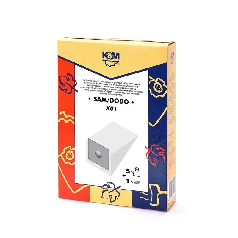 Filtri putekļsūcējam X01 UNIVERSAL ,5+1,