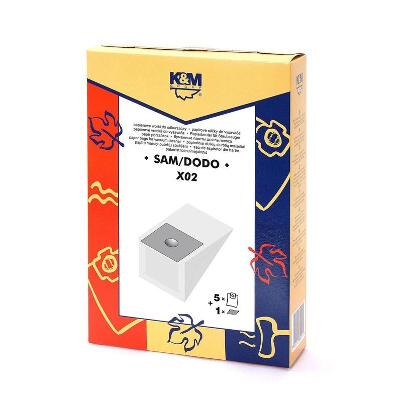 Filtri putekļsūcējam X02 UNIVERSAL ,5+1,