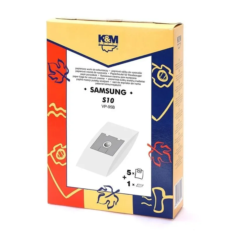 Putekļu sūcēja maiss K&M S10, 23.2 cm