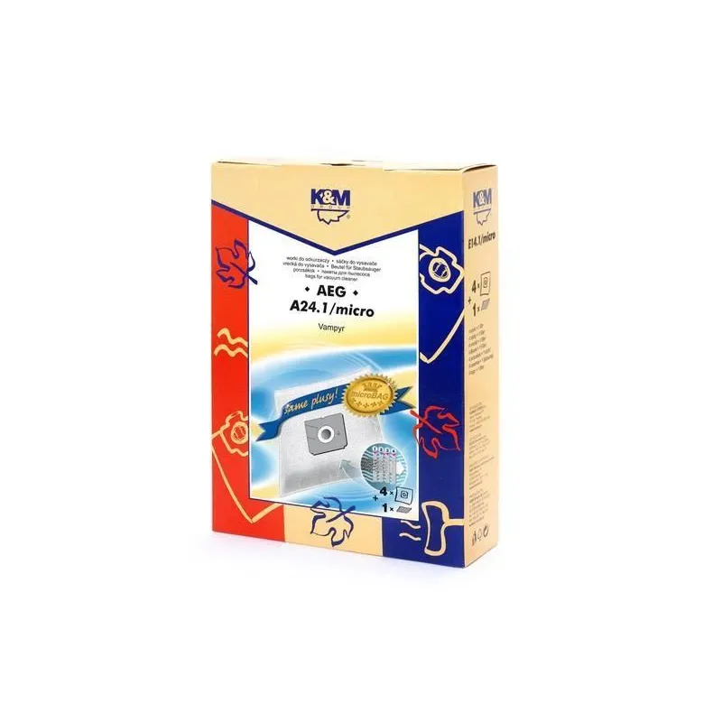 Dulkių siurblio maišelis K&M A24.1 Mikro