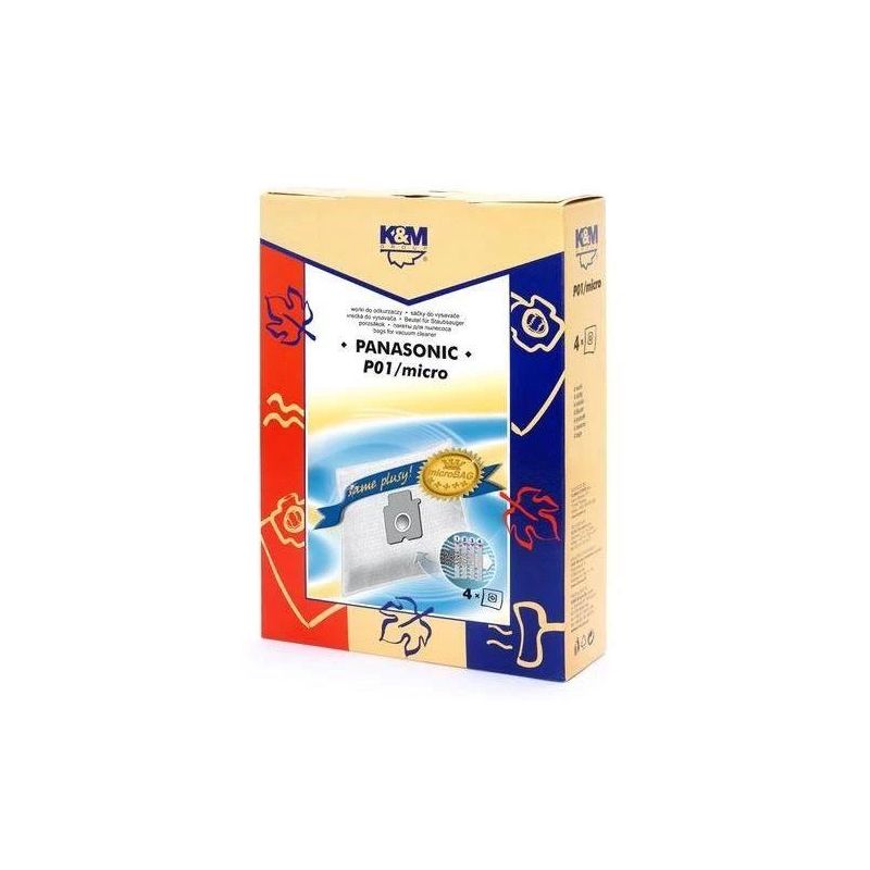 K&M Group Vacuum Cleaner Bags 4 pcs