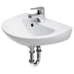 Умывальник для ванной комнаты Cersanit President, керамика, 44.5 см x 35 см x 16 см, белый цв.