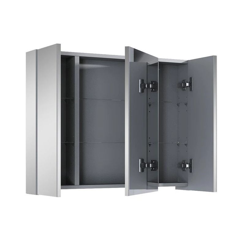 Vannas istabas augšējais skapītis BASIC, 80 cm, 3 durvis