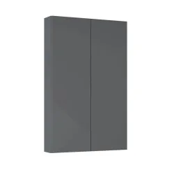 Подвесной шкафчик для ванной Elita, серый, 12.6 см x 50 см x 80 см