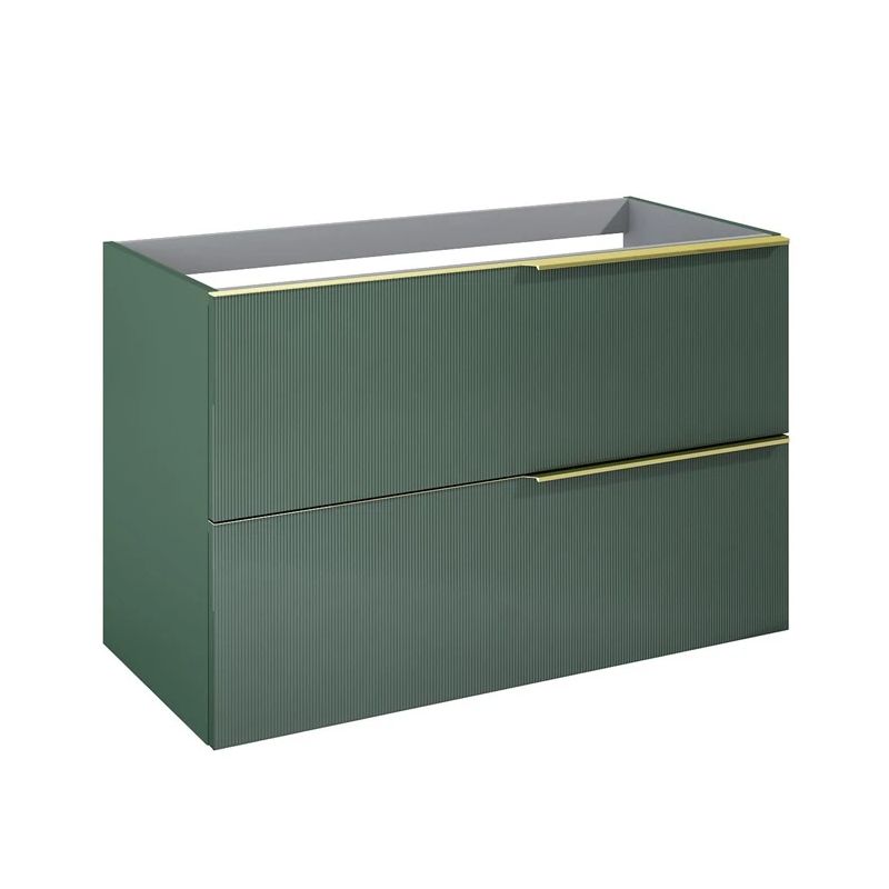 Izlietnes skapis Elita Soho. zaļa. 45.3 x 100 cm x 63.5 cm