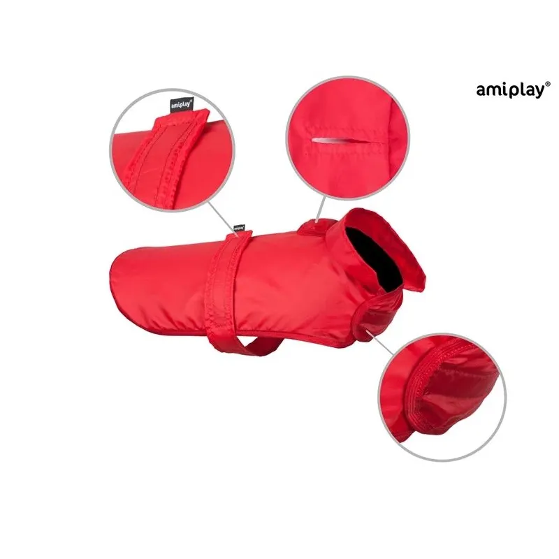 Raincoat bristol beagle 48cm red