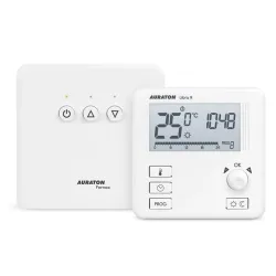 Temperatūras regulators AURATON LIBRA SET. 3021RT+kontrolieris