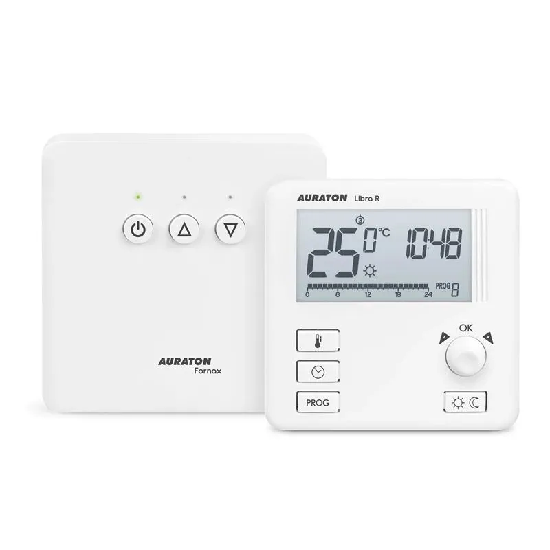 Termostats Auraton AURATON FORNAX + AURATON LIBRA R, stiprināms uz virsmas, 0 - 45 °C