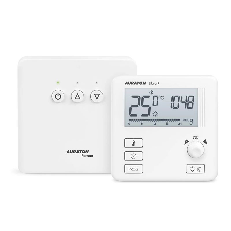 Temperatūras regulators AURATON LIBRA SET. 3021RT+kontrolieris