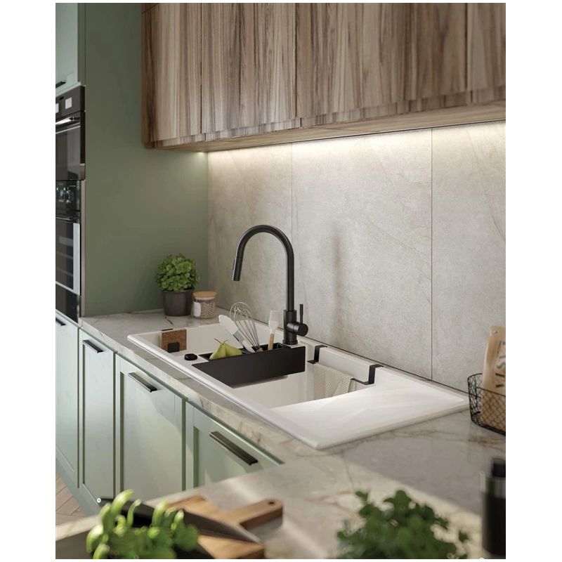 Virtuves jaucējkrāns Deante Lima BBM_N72M. melna