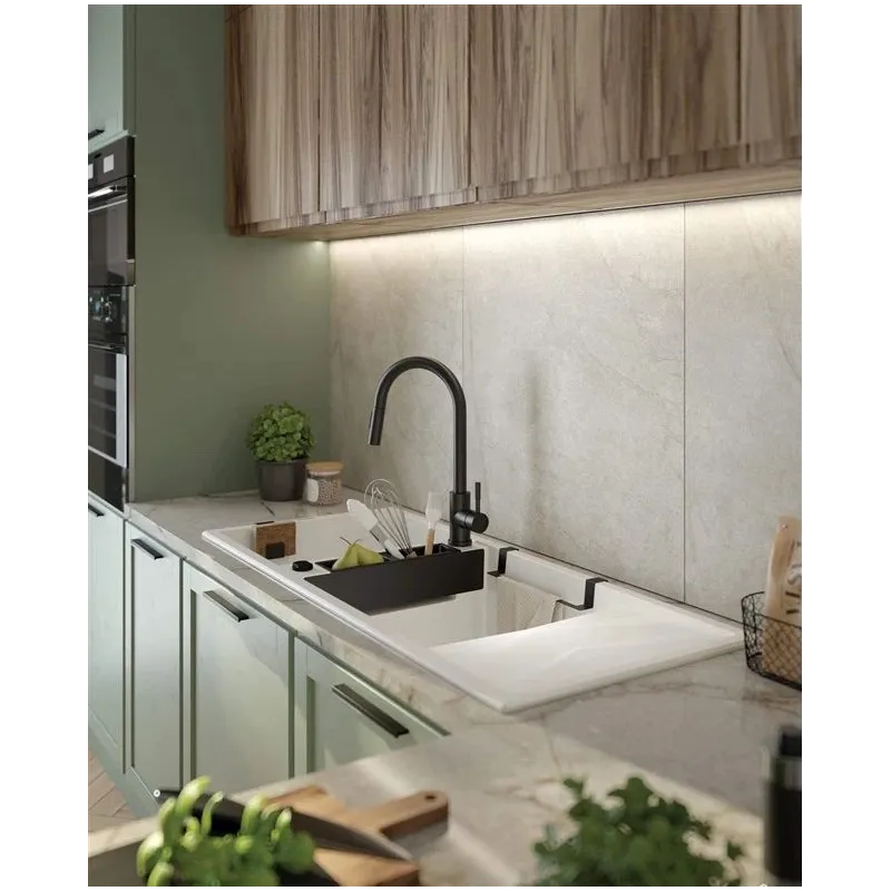 Virtuves jaucējkrāns Deante Lima BBM_N72M, melna krās.