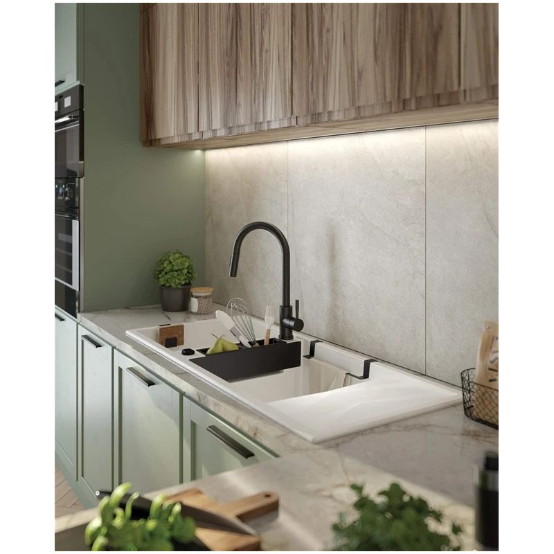 Virtuves jaucējkrāns Deante Lima BBM_N72M. melna