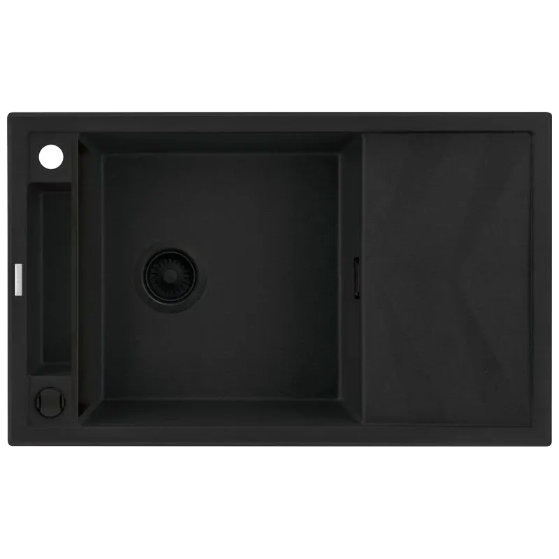 Köögivalamu Deante Magnetic ZRM_N113, graniit, 82 cm x 50 cm x 20.5 cm, nero