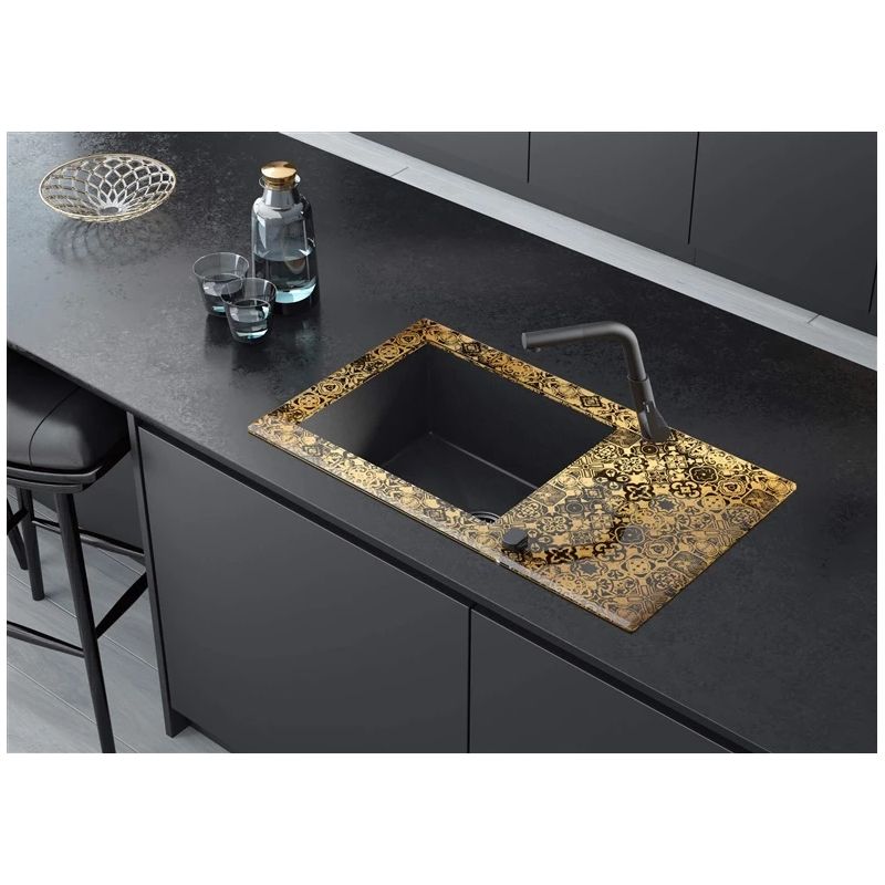 Virtuves jaucējkrāns Deante Silia BQS_N73M. melna