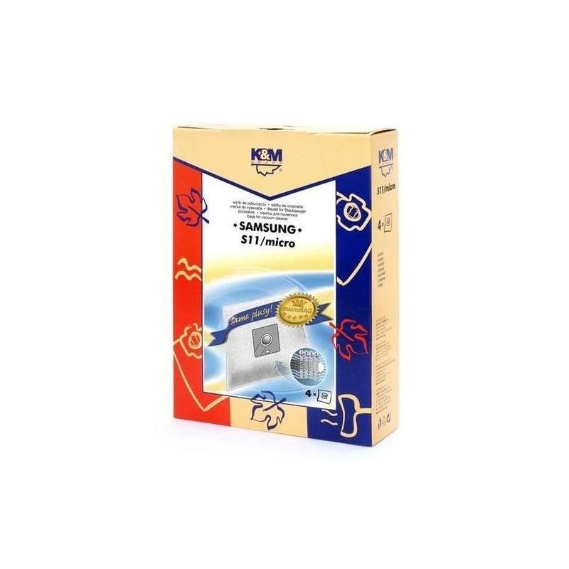 Putekļsūcēja maisi K\\&M S11 Micro 4 gab.
