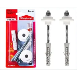 Izlietnes stiprinājumi. 12 x 100 mm. 2 gab.