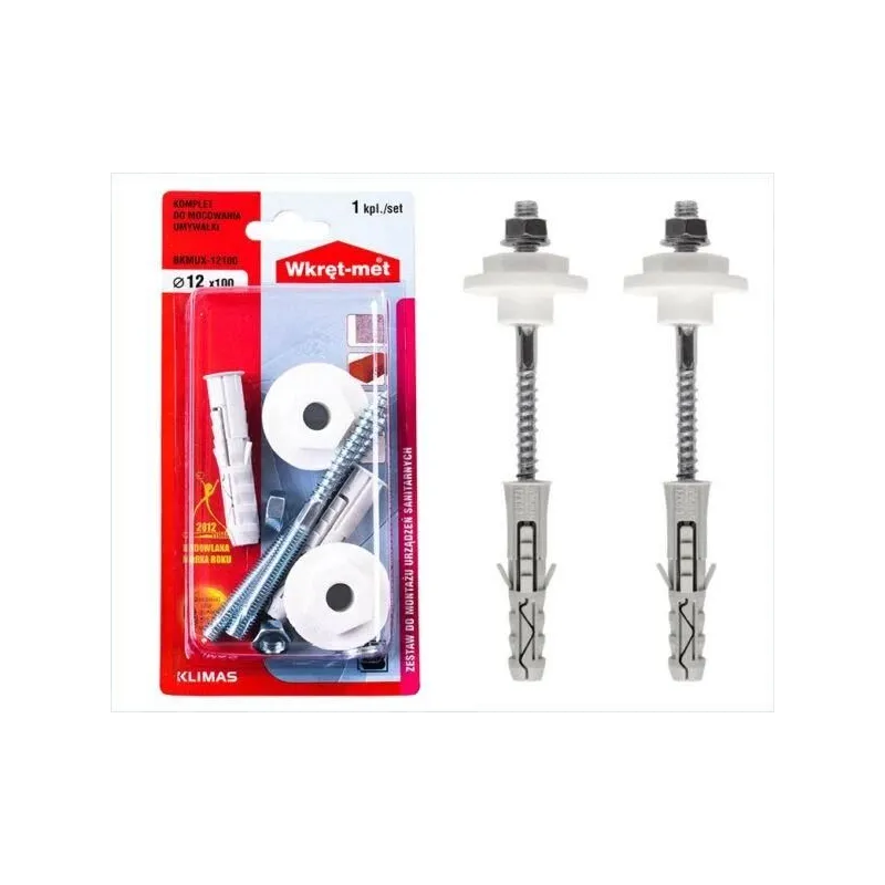 Montāžas tapa Klimas, paredzēts izlietnēm, 12 mm x 100 mm, 2 gab.