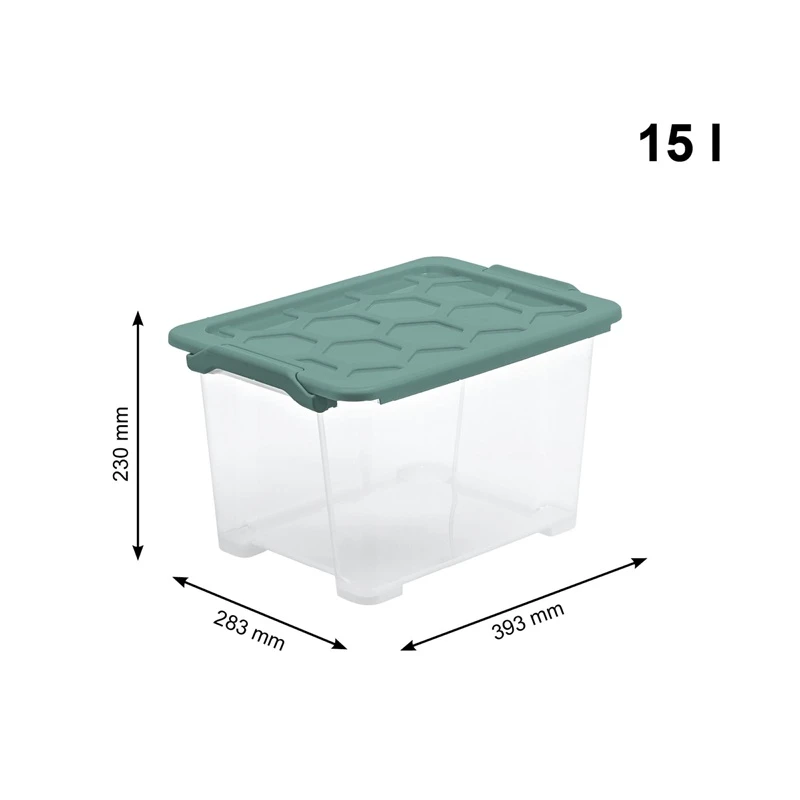 Mantu kaste evo safe 15 l 393x283x230 mm