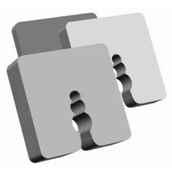 Elements cokola profilam 4mm 50 gab