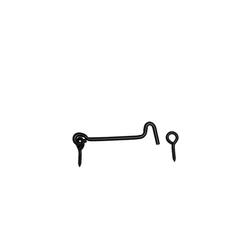 Āķis Domax, melna, 10 cm