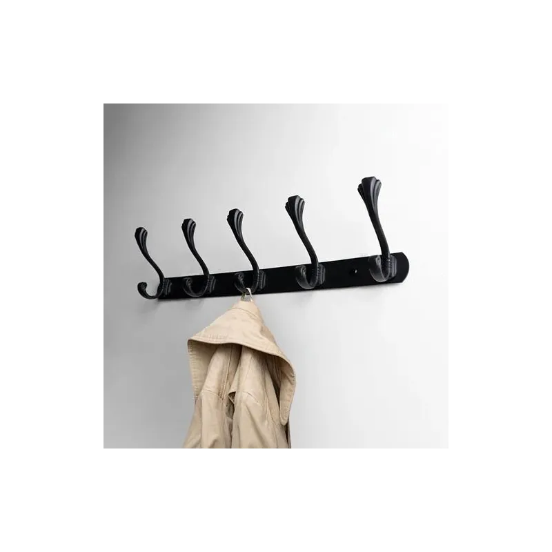 Sieninė drabužių kabykla Domax, juoda sp.