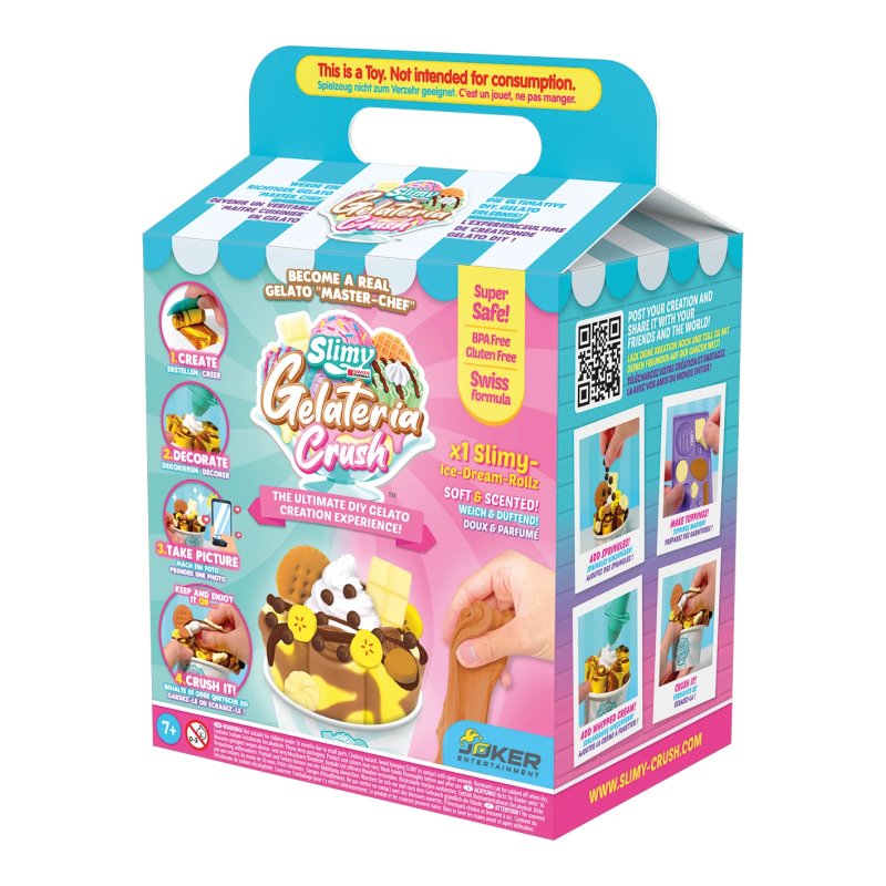 SLIMY DIY Slaima komplekts Gelateria