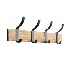 Drēbju pakaramie Domax. 42 cm x 6.1 cm. melna