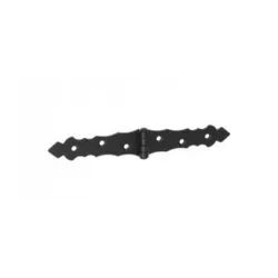 Lankstas vartams ZOF75, 7.5 cm, 0.2 cm, juoda sp.