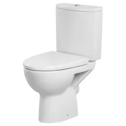 Туалет, напольный Cersanit Parva 011, с крышкой, 360 мм x 595 мм