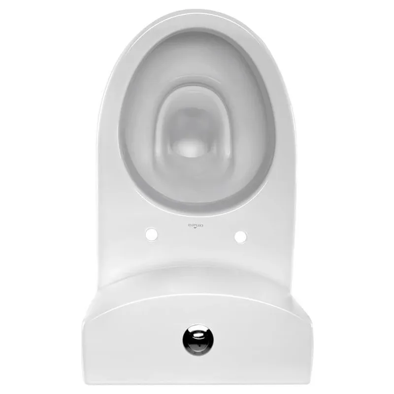 Tualete, novietojams Cersanit Parva 011, ar vāku, 360 mm x 595 mm