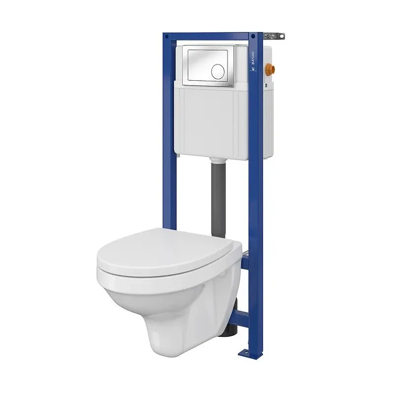 Piekarināmās tualetes komplekts Cersanit S701-022, 12.9 cm x 40 cm