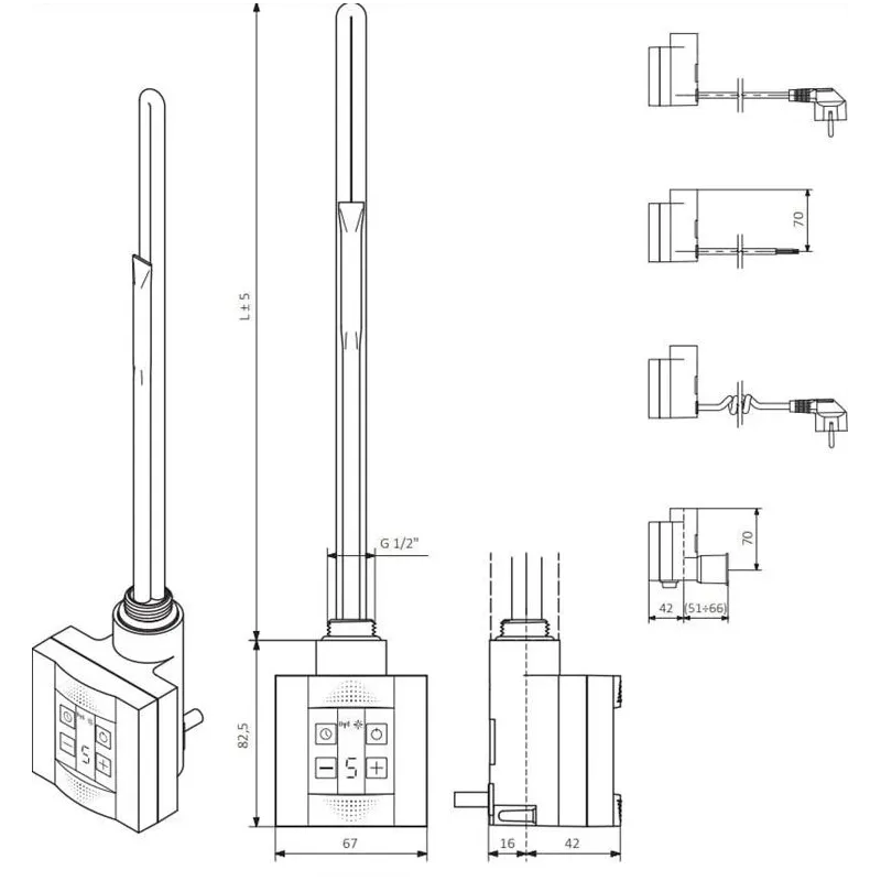 Kütteelement Terma, 300 W