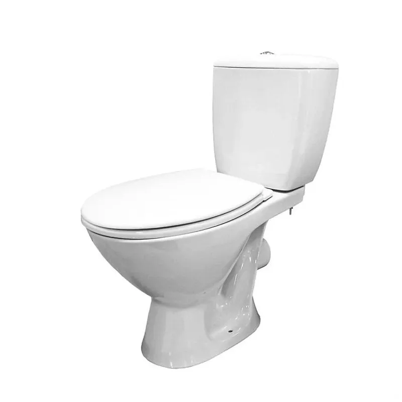 Tualete, novietojams Cersanit, ar vāku, 360 mm x 650 mm