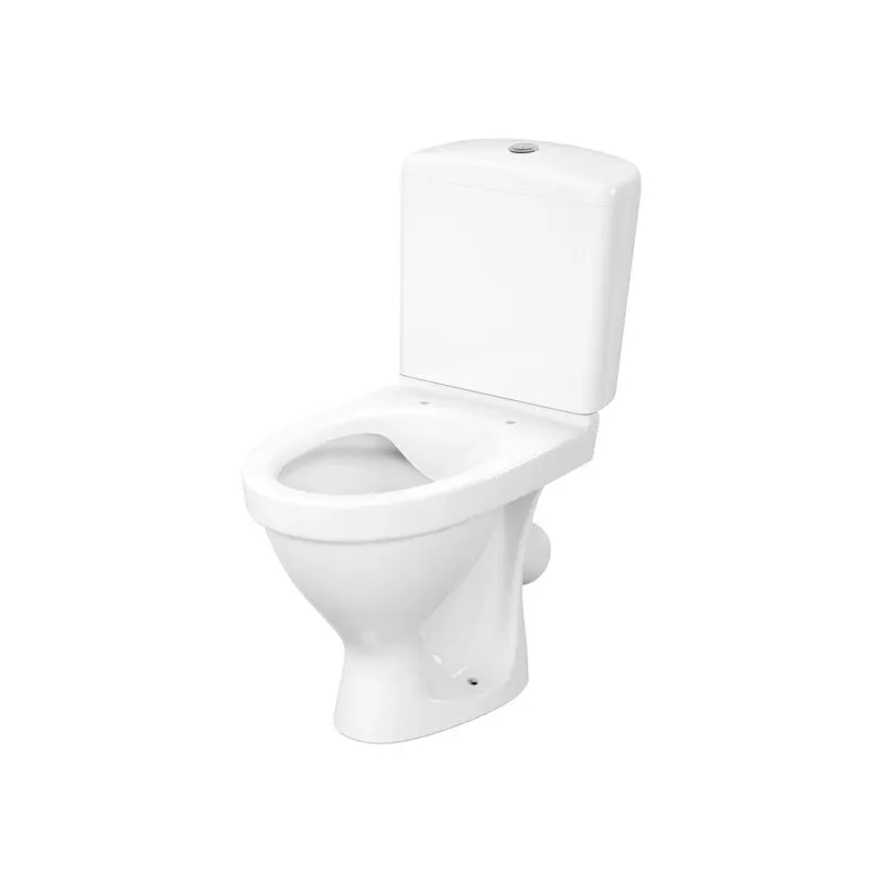 Tualete, novietojams Cersanit, ar vāku, 365 mm x 710 mm