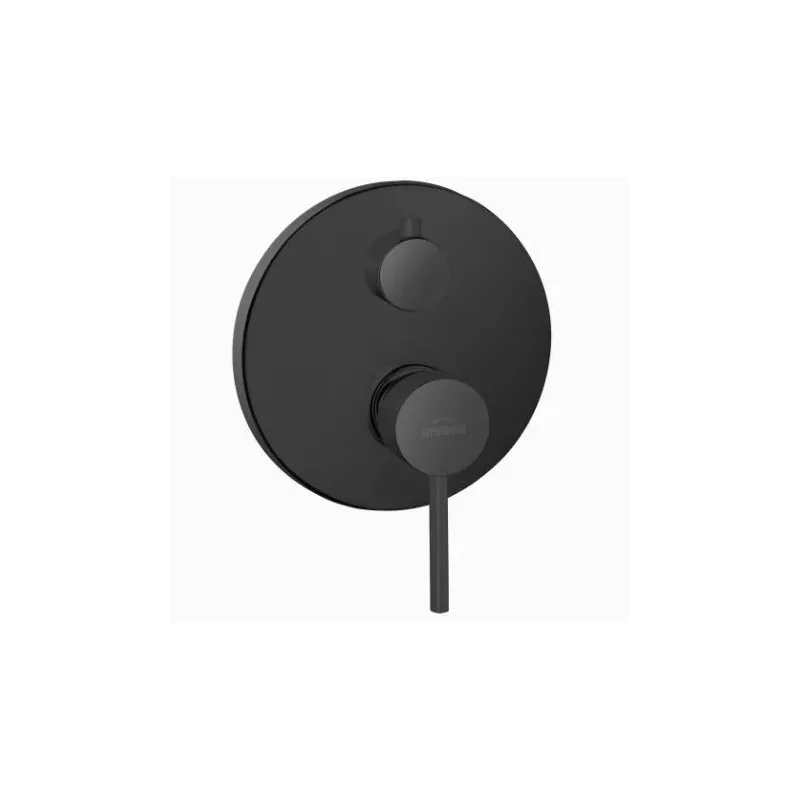 Iebūvējams dušas komplekts Invena Dafni BS-88-014-A, melna krās.