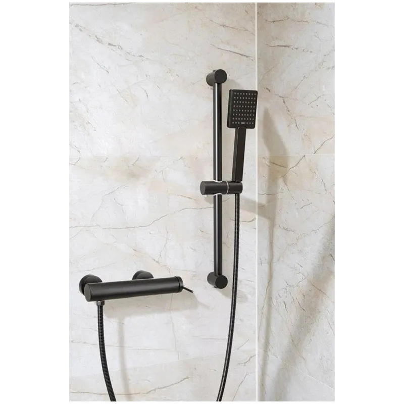 Dušas komplekts Invena Patras AU-31-Z04-G, melna krās.