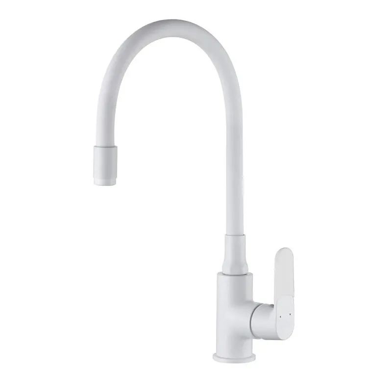 Virtuvinis maišytuvas Invena Joga Plus BZ-32-P02-C, balta sp.