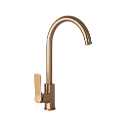 Кухонный смеситель Invena Neri BZ-01-014-L, медный