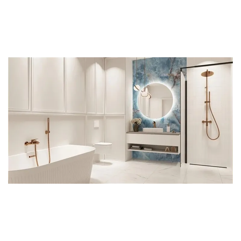 Dušas komplekts Invena Neri Plus, vara krās.