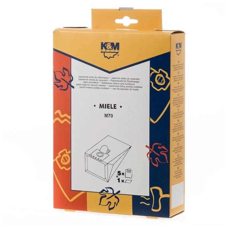 Putekļsūcēja maisi K\\&M M70 5 gab.