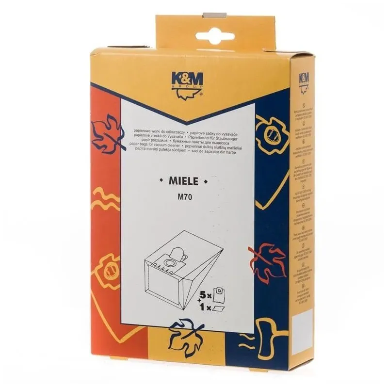 Putekļu sūcēja maiss K&M M70