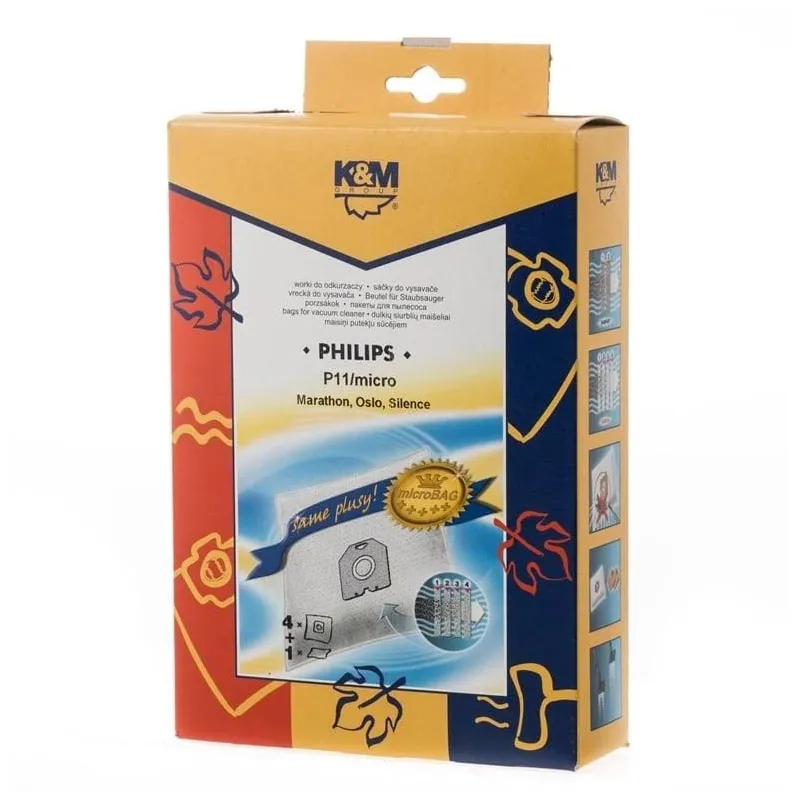 Dulkių siurblio maišelis K&M P11-Micro