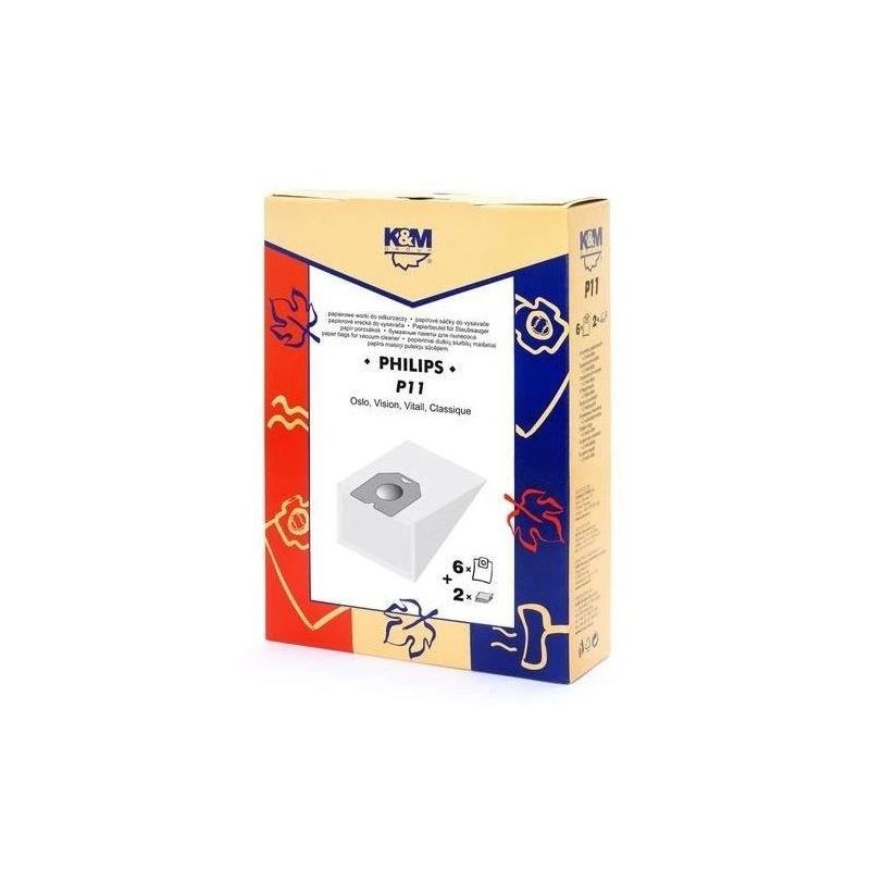 Filtri putekļsūcējam k&m p11 mikro 4+1