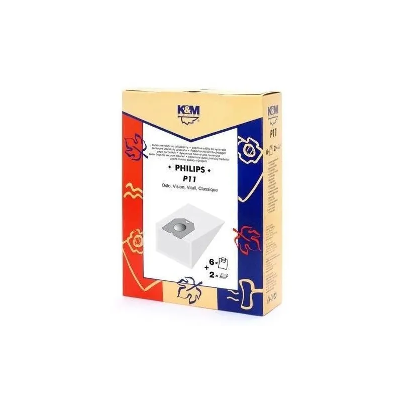 Dulkių siurblio maišelis K&M P11-Micro