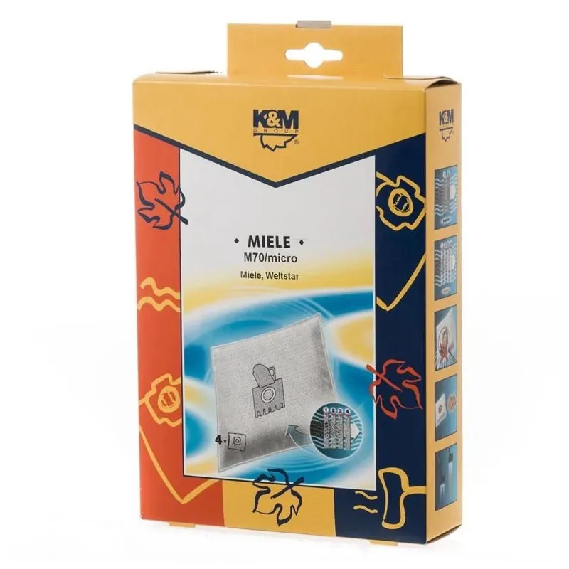 Putekļu sūcēja maiss K&M M70 Mikro