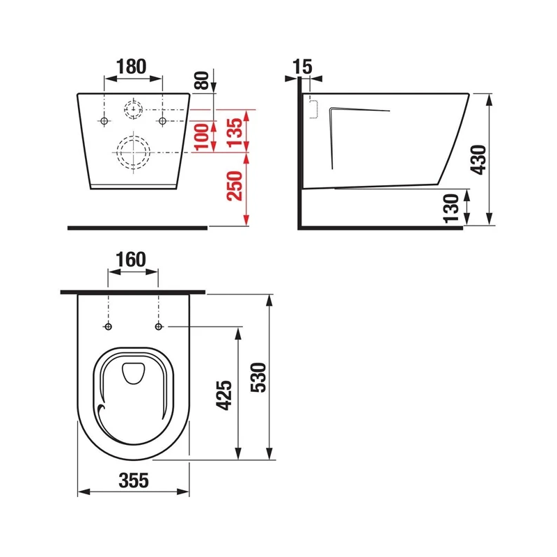 Tualete piek.rimles vtxcubito balta