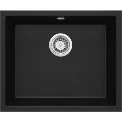 Köögivalamu Deante Corda ZQA_N10C, graniit, 55 cm x 46 cm x 19 cm, nero