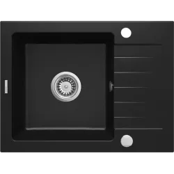Zorba gran sink 58x44x16 zqz_n11a nero