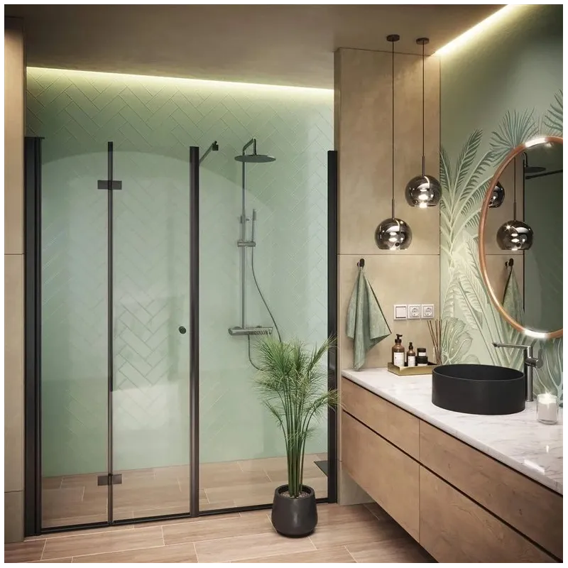 Dušas komplekts ar maisītāju Deante Arnika NAC_D1QK, titāna